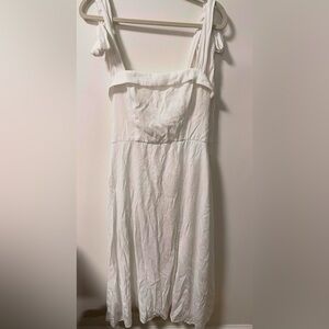 Trixxi White Midi Dress